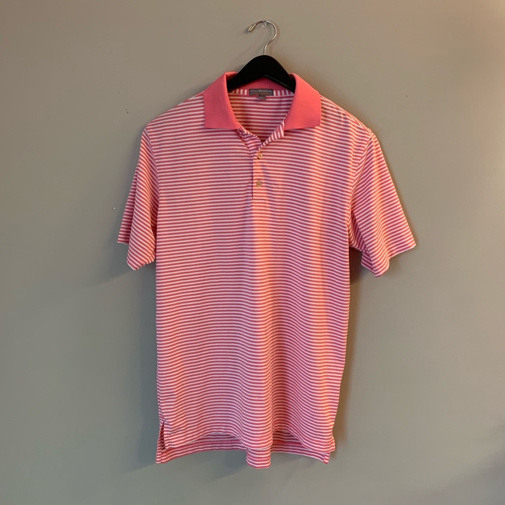Peter Millar Summer Comfort Striped Golf Polo S